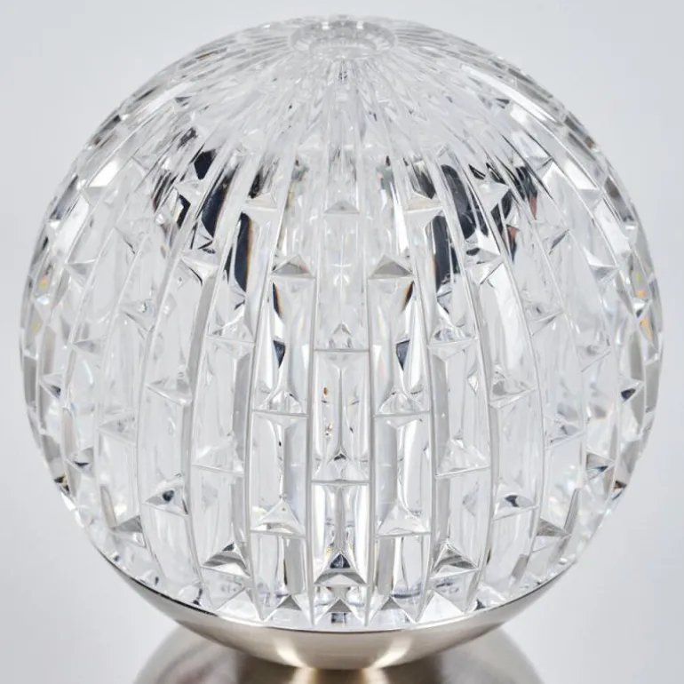 Yngered Lampe à poser LED Nickel mat, 1 lumière