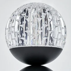 Yngered Lampe à poser LED Noir, 1 lumière