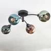 Zarlona Plafonnier Luminaires Globo Lighting Noir, 4 lumières