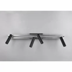 Zeno Plafonnier Luminaires Trio LED Aluminium, 5 lumières, Télécommandes