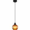Zumba Suspension Luminaires Globo Lighting Noir, 1 lumière