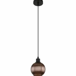 Zumba Suspension Luminaires Globo Lighting Noir, 1 lumière