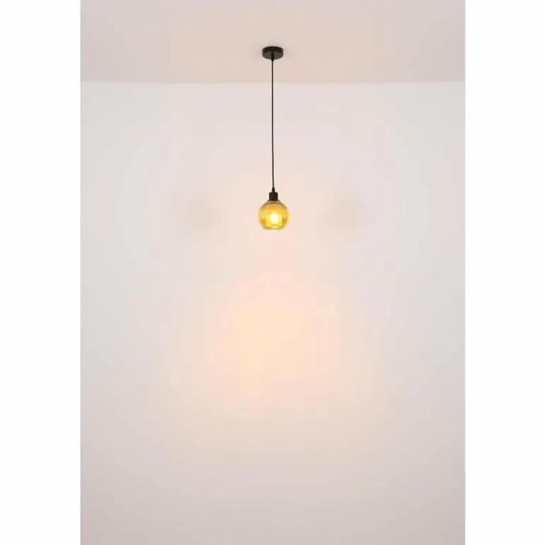 Zumba Suspension Luminaires Globo Lighting Noir, 1 lumière