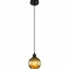 Zumba Suspension Luminaires Globo Lighting Noir, 1 lumière