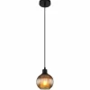 Zumba Suspension Luminaires Globo Lighting Noir, 1 lumière