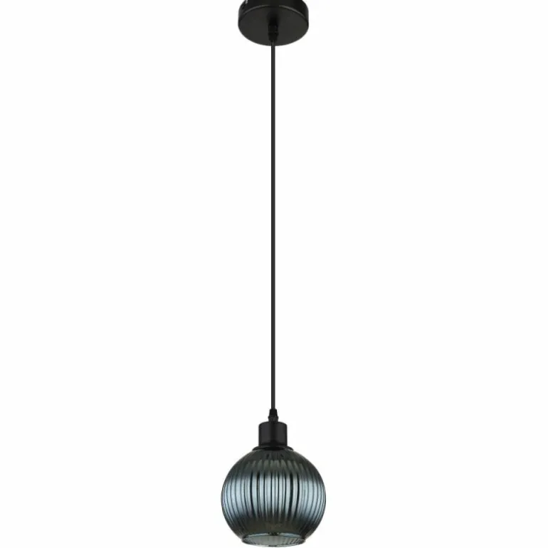 Zumba Suspension Luminaires Globo Lighting Noir, 1 lumière