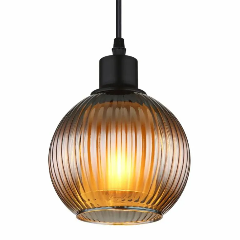 Zumba Suspension Luminaires Globo Lighting Noir, 1 lumière